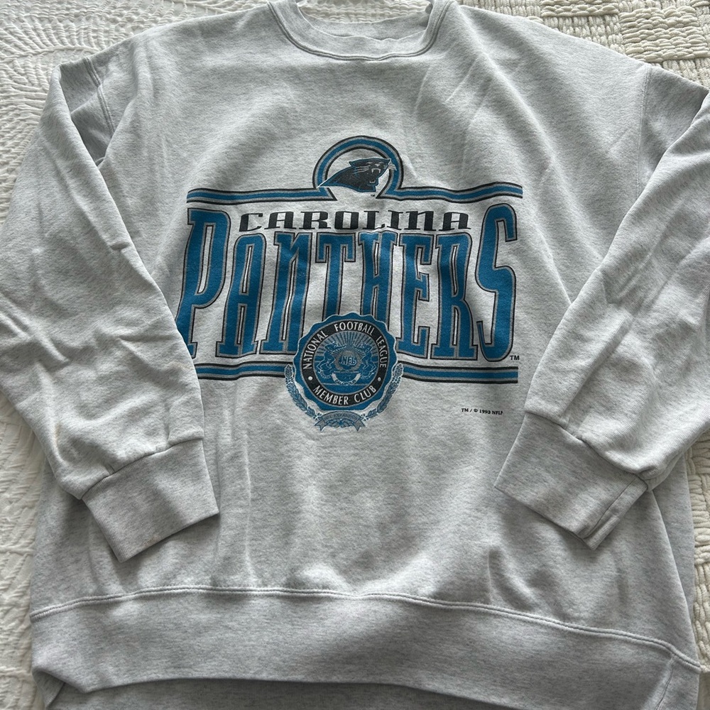 Carolina Panther Vintage Crewneck